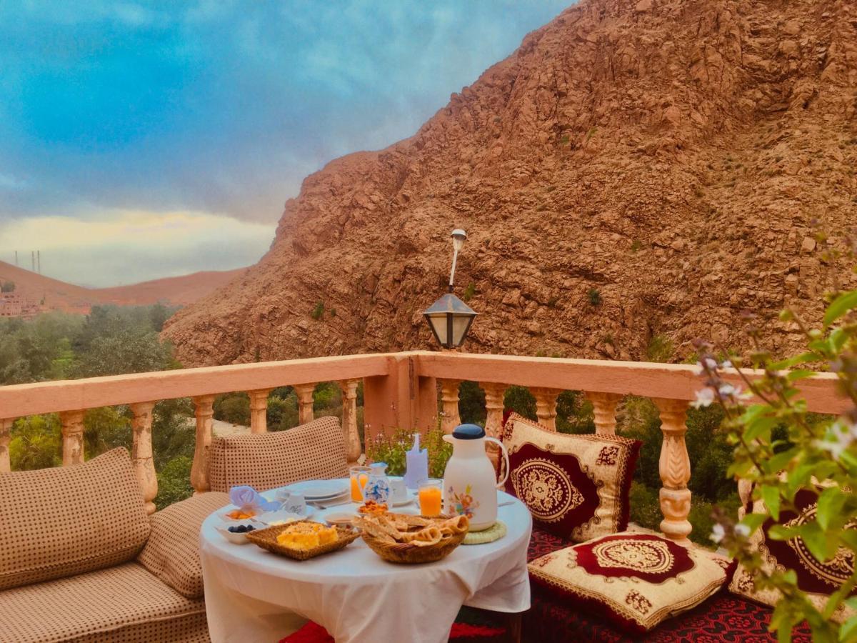 Hotel Panoramique De La Vallee Aït Idaïr Dış mekan fotoğraf
