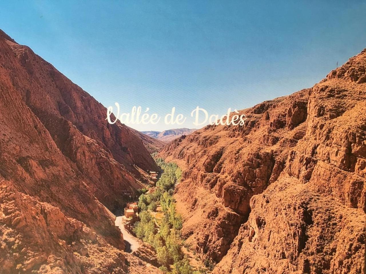 Hotel Panoramique De La Vallee Aït Idaïr Dış mekan fotoğraf